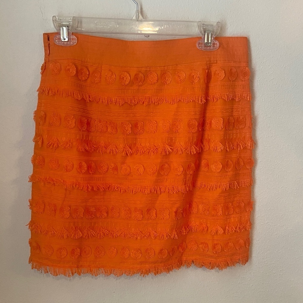 Marie Oliver Orange Orlee Skirt